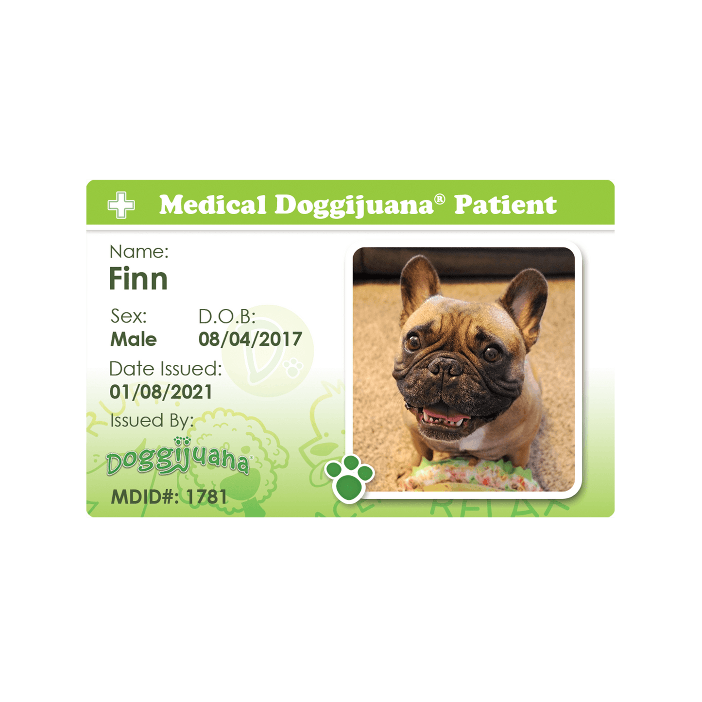 Medical Doggijuana® ID - Doggijuana