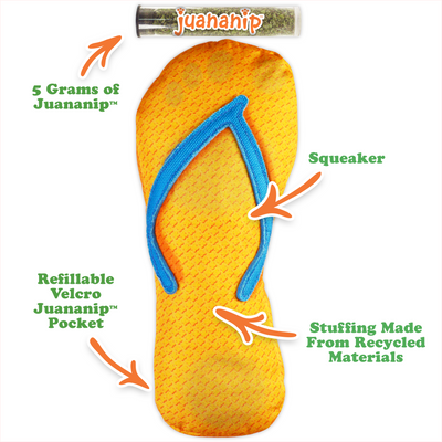 Get To The Beach Refillable Flip Flop Toy