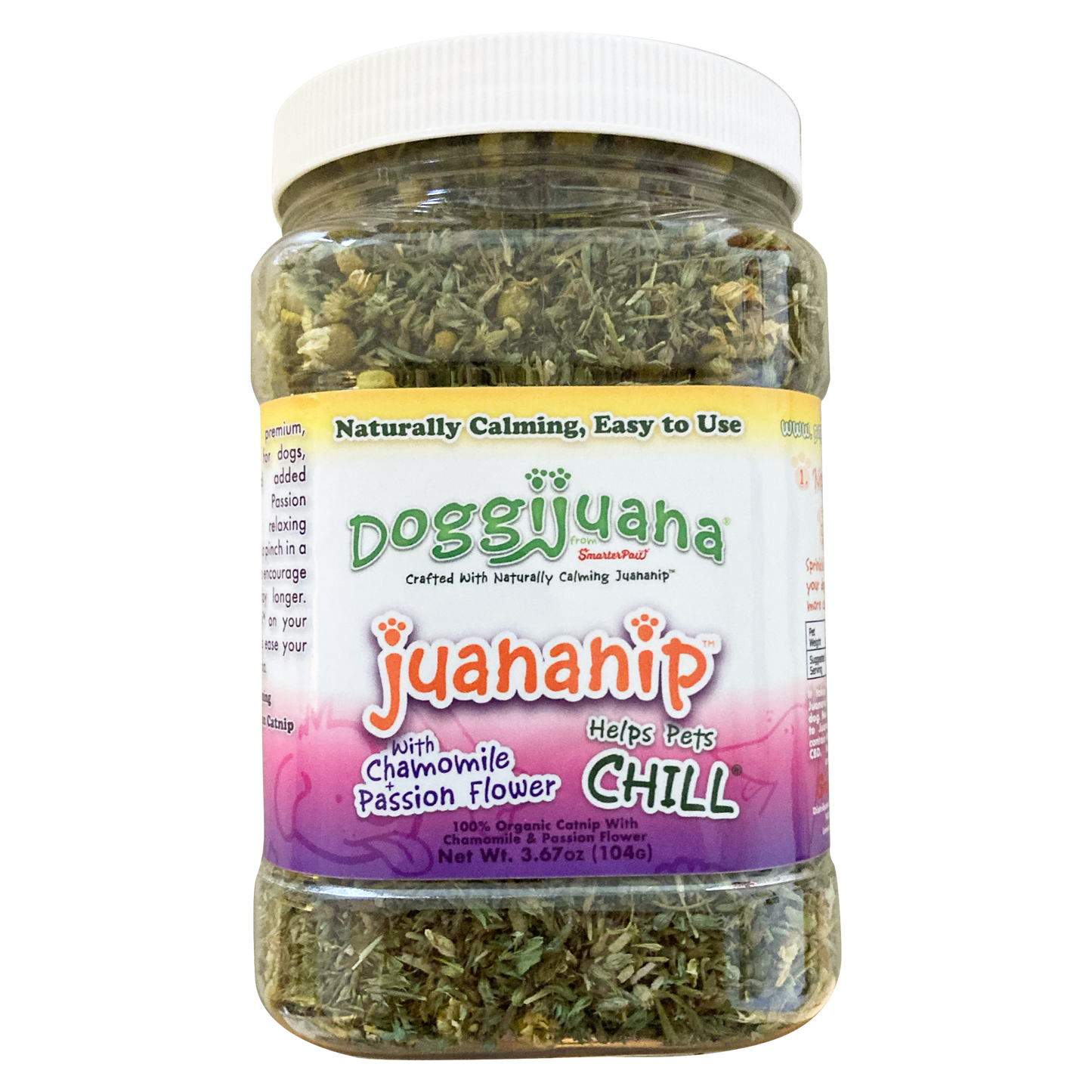 Jar of Juananip with Chamomile and Passion Flower