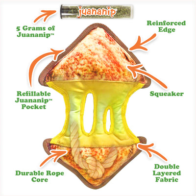 Tuffer Chewer Refillable Grilled Cheese Toy