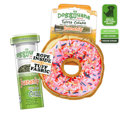 Tuffer Chewer Doggi Duo Bundle - Donut