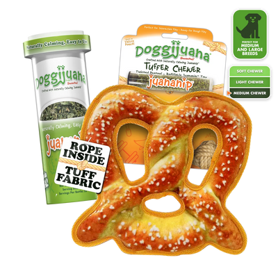 Tuffer Chewer Game Day Duo Bundle - Pretzel