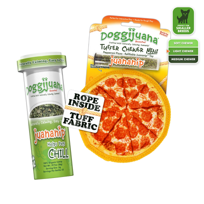 Tuffer Chewer Mini Game Day Duo Bundle - Pizza