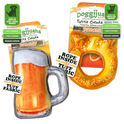 Tuffer Chewer Mini Doggi Duo Bundle