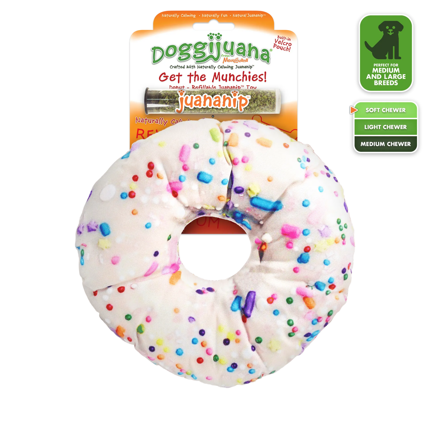 Get the Munchies Refillable Donut Toy