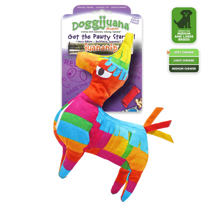 Get the Pawty Started Refillable Llama Piñata Toy