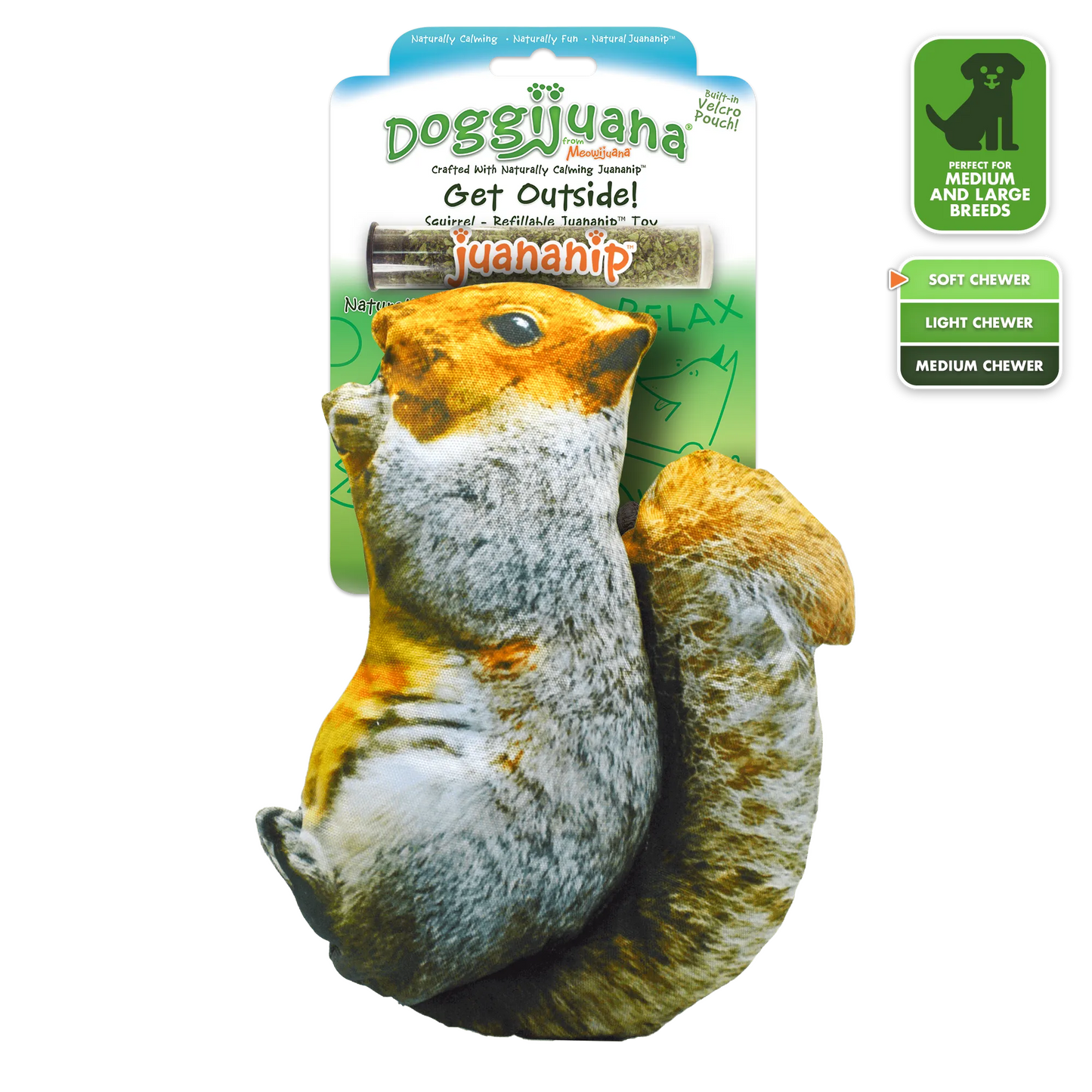 Get Outside Refillable Squirrel Toy