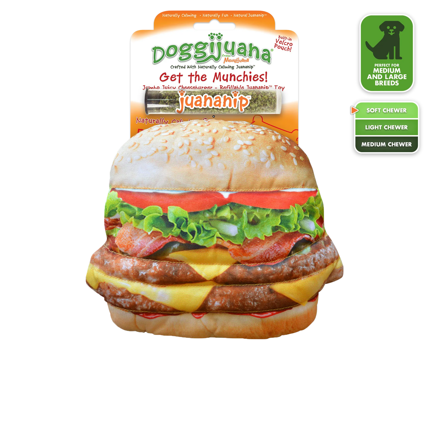 Get The Munchies Refillable Cheeseburger Toy