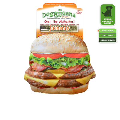 Get The Munchies Refillable Cheeseburger Toy