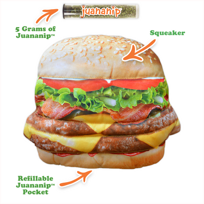Get The Munchies Refillable Cheeseburger Toy