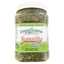 Jar of Doggijuana® Juananip® organic catnip for dogs, labeled as naturally calming and easy to use for pets.