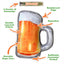 Tuffer Chewer Refillable Beer Mug Toy